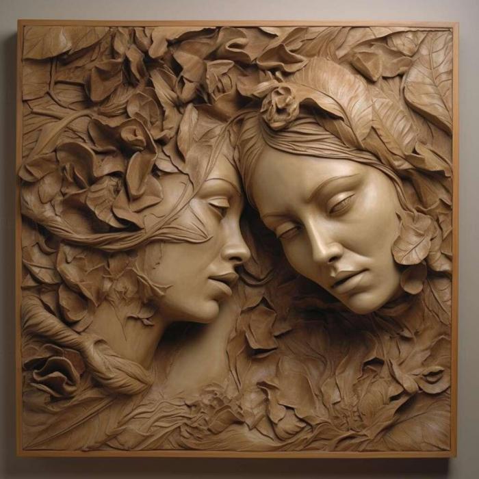 نموذج ثلاثي الأبعاد لآلة CNC 3D Art 